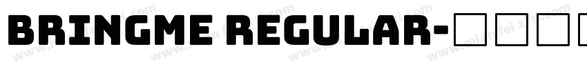 Bringme Regular字体转换